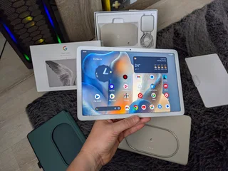 The Google Pixel Tablet 128GB Bundled with the Charging Speaker Dock and More