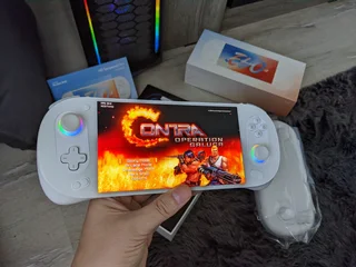 2025 Ayaneo Pocket Evo Android Gaming Handheld 8&#34; OLED 165Hz 12GB 256GB Bundle