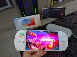2025 Ayaneo Pocket Evo Android Gaming Handheld 8&#34; OLED 165Hz 12GB 256GB Bundle