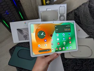 The Google Pixel Tablet 128GB Bundled with the Charging Speaker Dock and More