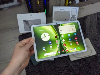 The Google Pixel Tablet 128GB Bundled with the Charging Speaker Dock and More