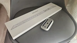 Apple 2nd Gen Magic Numeric Keyboard with Numpad and Apple Magic Mouse Rechargeable for sale