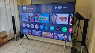 Skyworth 100-inch QLED 144Hz 4K Google Smart TV with Premium Stand and Extra Legs for sale