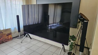 Skyworth 100-inch 4K QLED Google Smart TV with Premium Stand and Extra Legs for sale