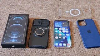 Apple iPhone 12 Pro Max 6.7inch OLED Retina 256GB with Covers, Screen Guards and Box for sale