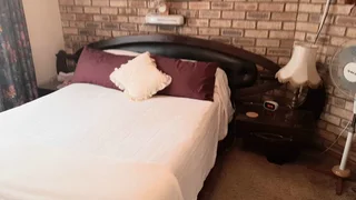 Solid Imbuia bed set