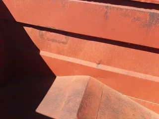 Trailer met graanbakke