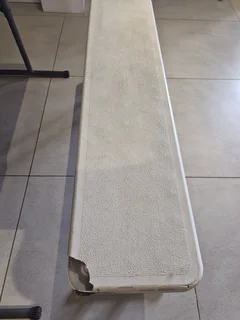 CAMPING FOLDING  PICNIC TABLE WITH CHAIRS LITTLE DAMAGE ON CORNER CHAIR HENCE CHEAP PRICE  COLLECT!