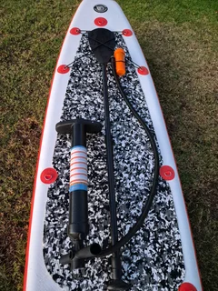 Paddle Board Inflatable 10.8" Paddle Board Like New Hardly Used Come Fetch Now!