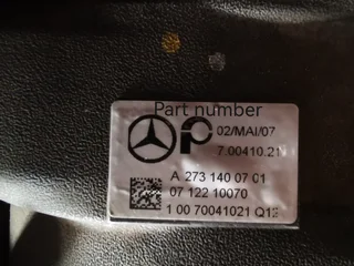 2006- 2011 Mercedes 5.5 V8 M273 Intake Manifold