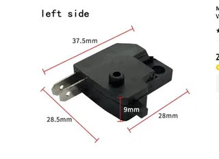 Motorcycle Universal Back/ Front Brake Stop Light Switch for Honda CBR600 VFR800 for Suzuki for Kawa
