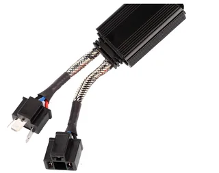 1 Pair Harness Adapter Headlight Conversion Cable Wire Connector for H4 Male To H13