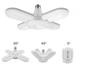 48W E27 Smart LED Bluetooth Music Folding Light Remote APP Control Music Light with built in speaker