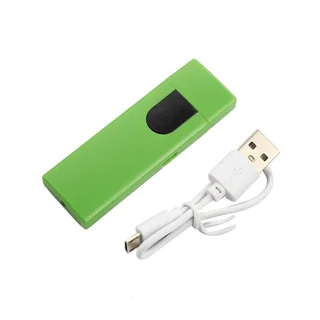 Personalise Touch sensing Portable USB Lighter Rechargeable Flameless No Gas Cigar Cigarette Windpro