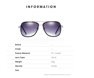 Tony Stark Sunglass range