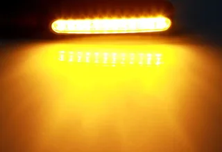 4PCS Motorcycle Turn Signal Light Flexible LED  Indicators Universal