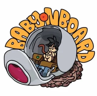 Baby on Board car screen stickers for sale