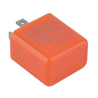 12V 2 Pin Adjustable Frequency LED Flasher Relay