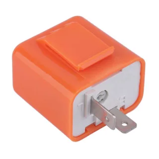 12V 2 Pin Adjustable Frequency LED Flasher Relay
