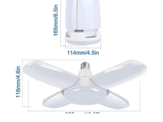 Mini Folding Garage Light  Industrial Lighting 38W E27 LED