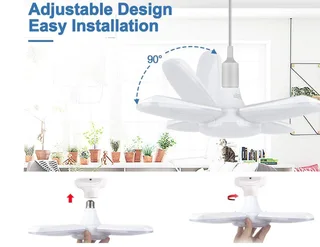 Mini Folding Garage Light  Industrial Lighting 38W E27 LED