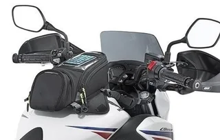 Motorcycle Tank Bag, straps onto the tank