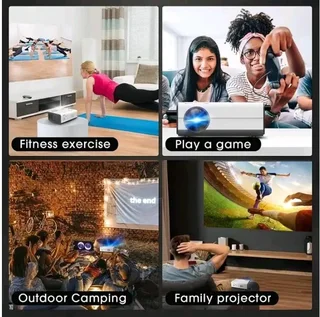 LED Wifi Enabled Projector for sale. Brand new and still sealed in box