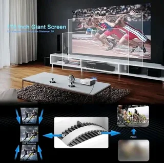 LED Wifi Enabled Projector for sale. Brand new and still sealed in box