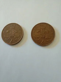 USA Liberty Lincoln One Cent, QE II Two Pence 2 and New Pence 2 (1971/89) SA and Other Coins