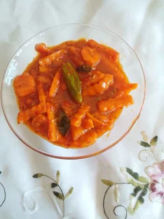 Home Made Carrot and Mango Atchaar