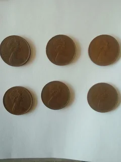 South African 1/2 Cent Coins Plus Other Rare and Collector Coins International and SA