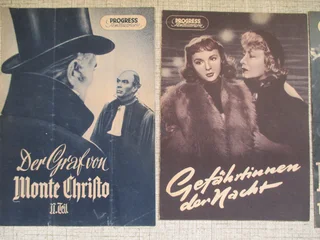 East- German Movie Programs  from 1948 - 1955
