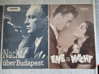 East- German Movie Programs  from 1948 - 1955