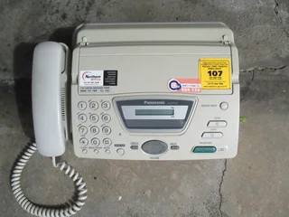 Panasonic Fax Machine and Fax Paper roll