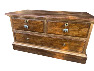 Solid Oak Bromast Pinetown 1992 ( vintage chest of drawers)