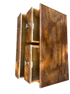 Solid Oak Bromast Pinetown 1992 ( vintage chest of drawers)