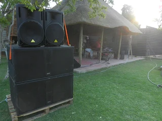 PA/ DJ System for hire in and around Gauteng