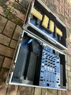 Blacka 3 in1 small format CDJ &amp; mixer flight case for sale!!
