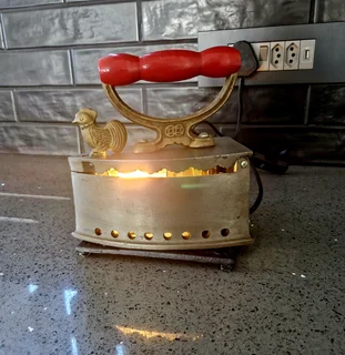 Various unique recycled lamps