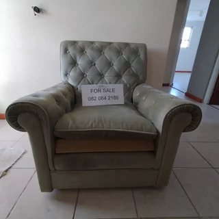 Lounge suite, quality built and covered.