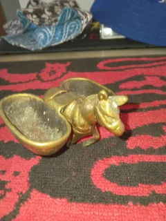 Various Vintage Brass Items