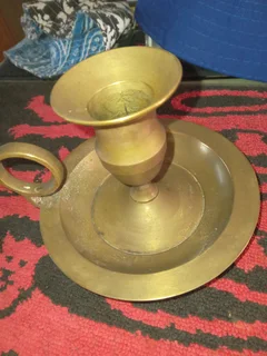 Various Vintage Brass Items