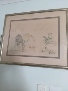 2 Ingrid Weiersbye Prints in Frames
