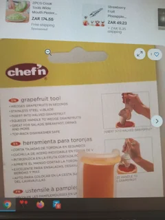 Chef Grapefruit segment cutter