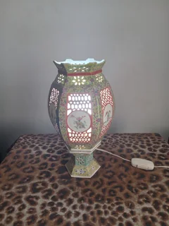 Chinese porcelain electric lamp