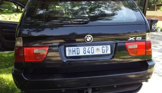 BMW X5 E53 3d STRIPPING FOR PARTS