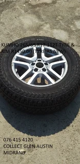 265/65r17 Kumho At Tyre & Mag R1450.00