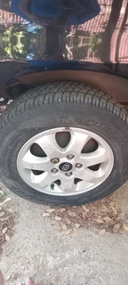 15 Inch Mags & Tyres (set Of 5) R6500.00