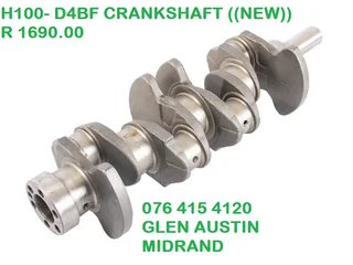 Hyundai H100 D4bf Crankshaft ((new)) R1690.00
