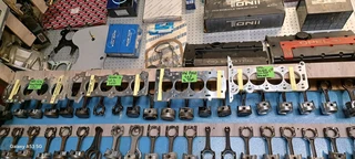 Opel cylinder heads blocks cranks gearbox on special